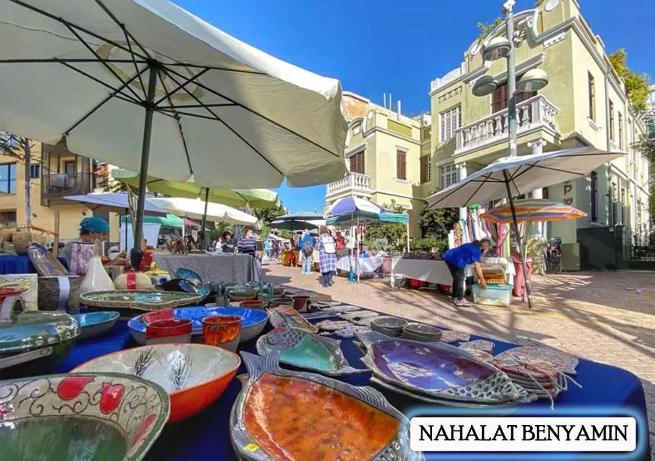 Tel-Aviv Center, Near The Beach, Terrace, 2 People المظهر الخارجي الصورة