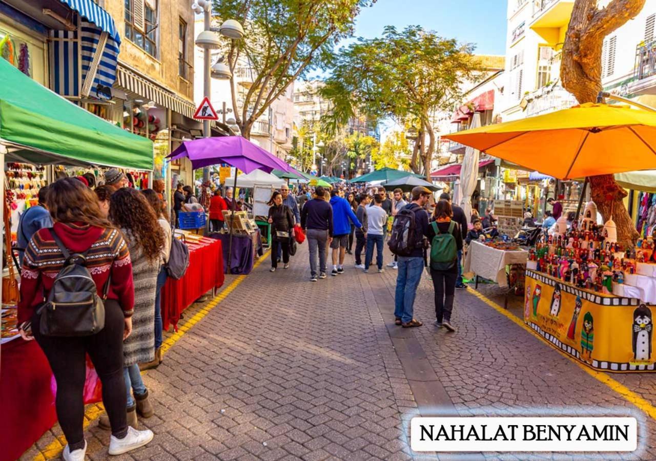 Tel-Aviv Center, Near The Beach, Terrace, 2 People المظهر الخارجي الصورة